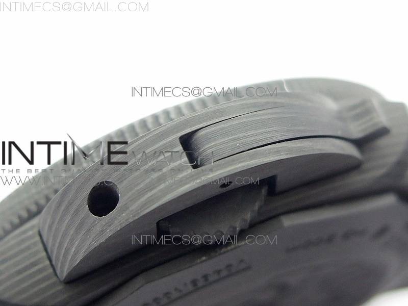 PAM979 Carbotech VSF 1:1 Best Edition Carbon Dial on Rubber Strap P.9010 Clone